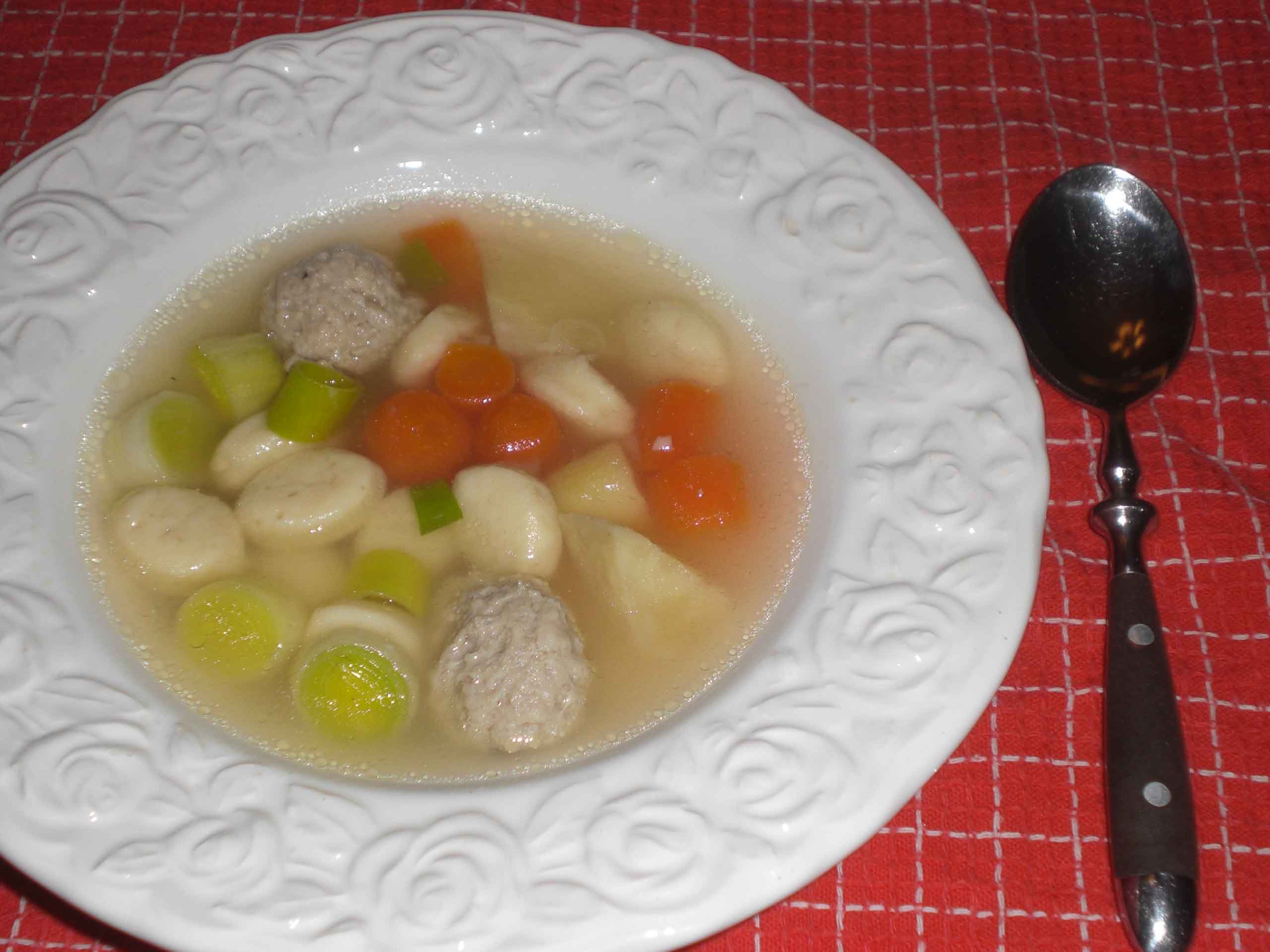 Hønsekødssuppe