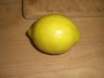 Skyl citronen.