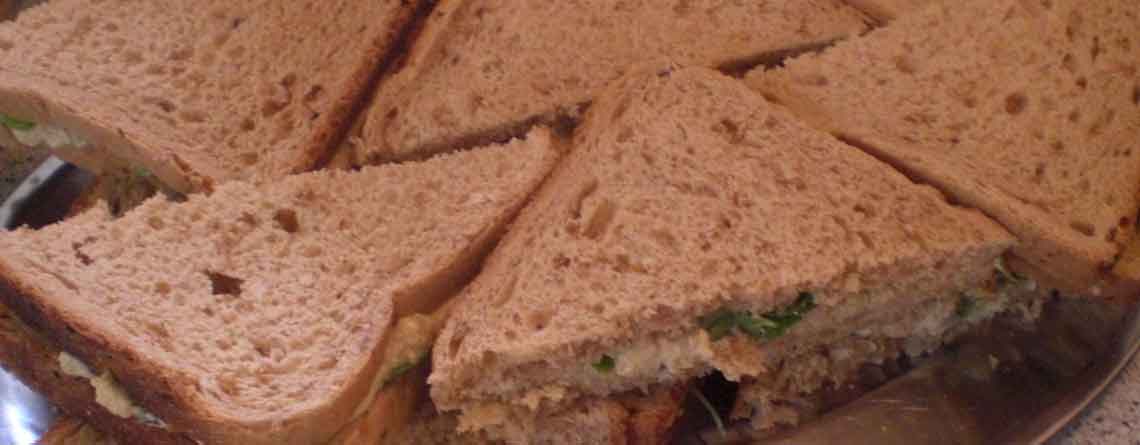 Sandwich med torskerognssalat