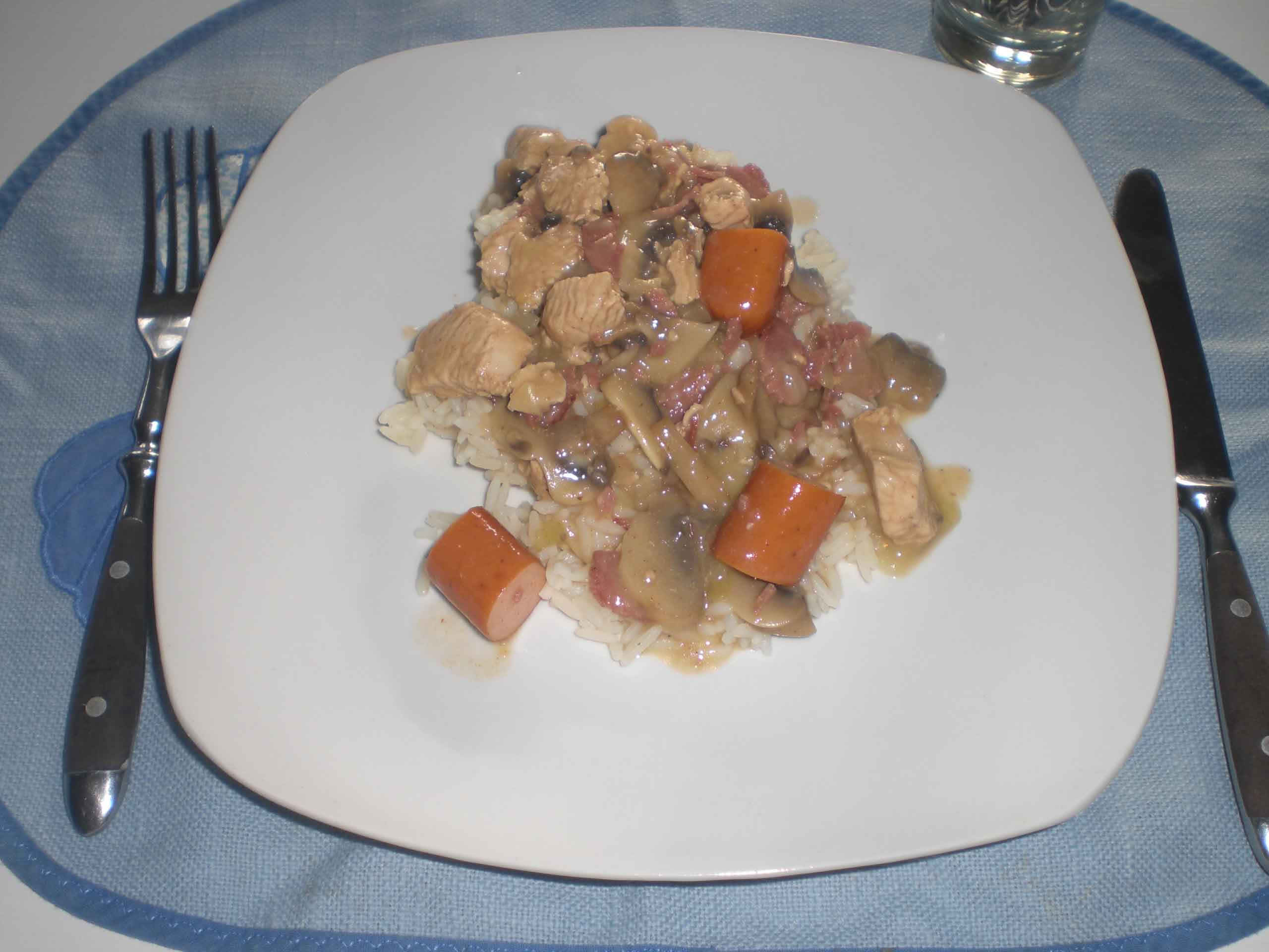 Kalkun Stroganoff