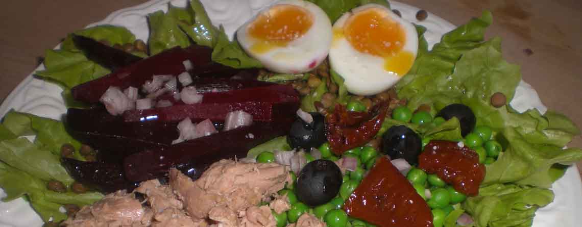 Salat Nicoise med tun