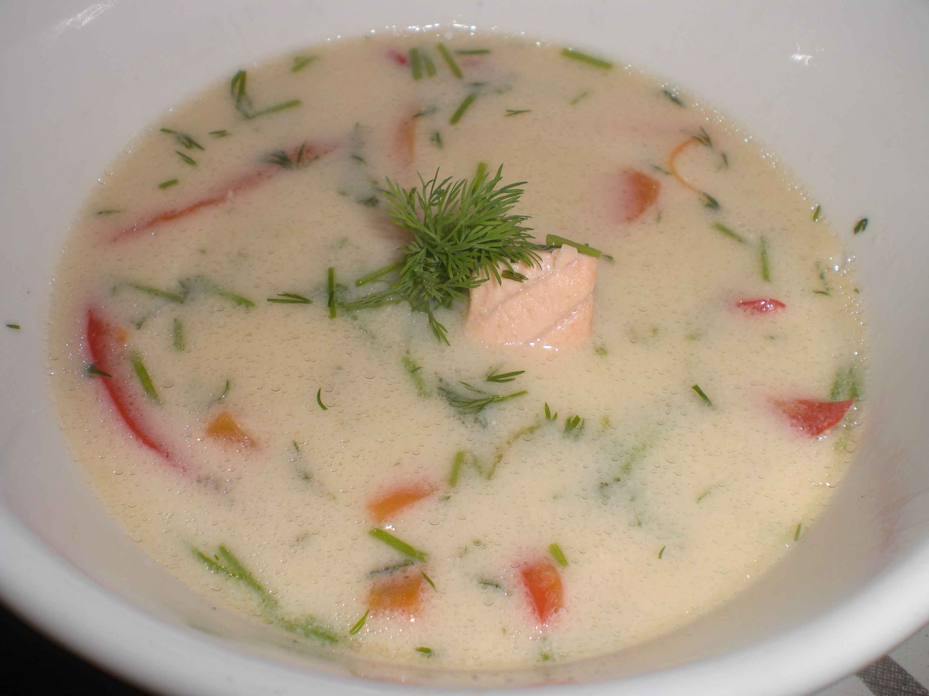 Luksusfiskesuppe