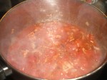 Tilsæt tomater.