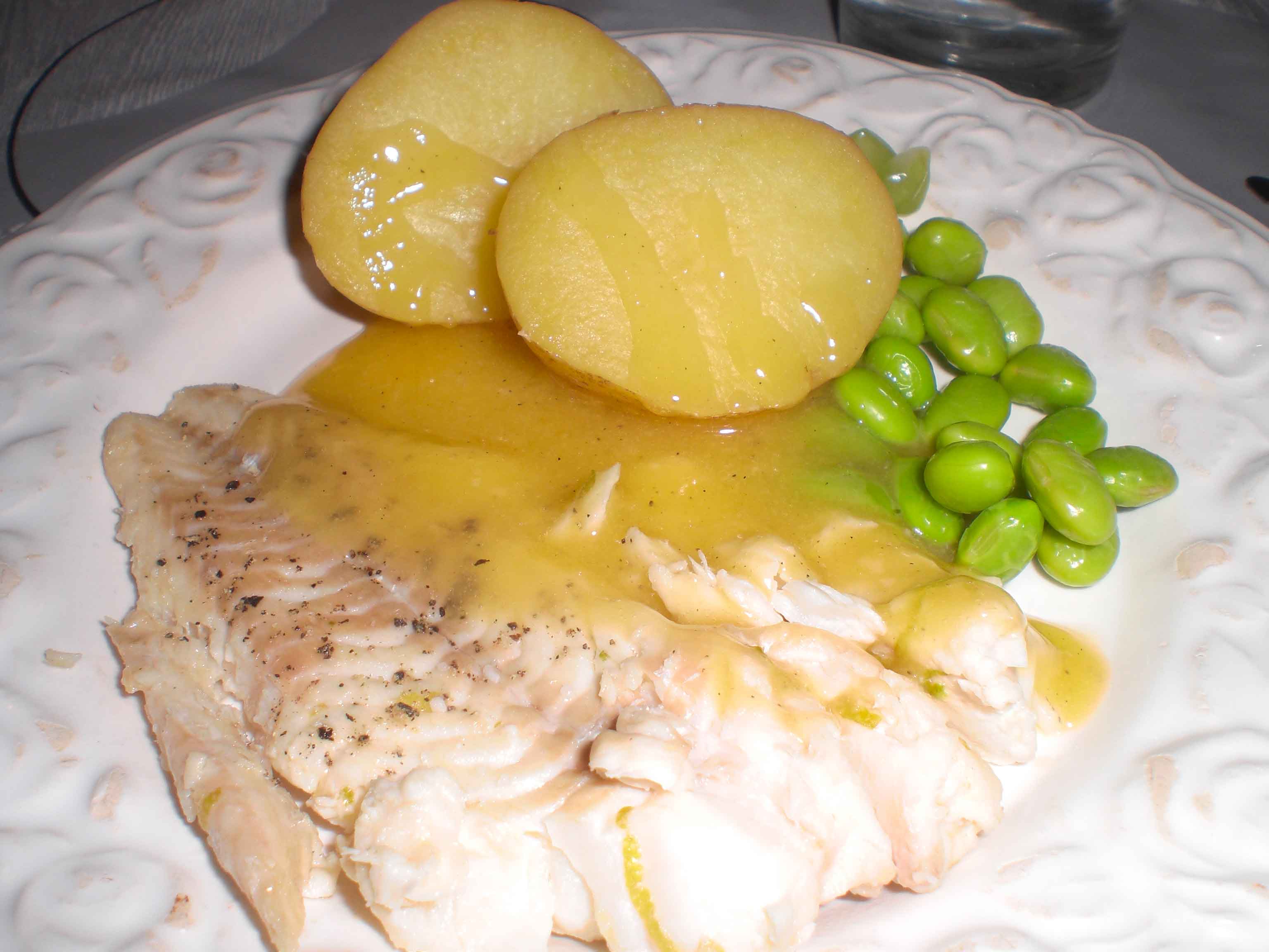 Torskefilet med limesauce