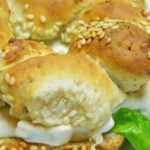 Tyrkiske bagels – Simit – med kyllingesalat