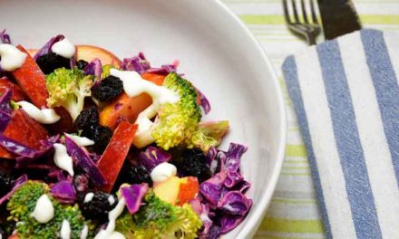 Broccolisalat med mormordressing