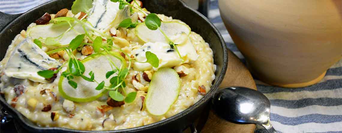 Selleri-risotto – Blød og cremet